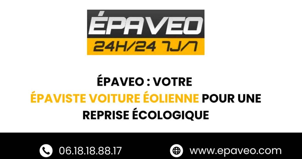 épaviste voiture éolienne