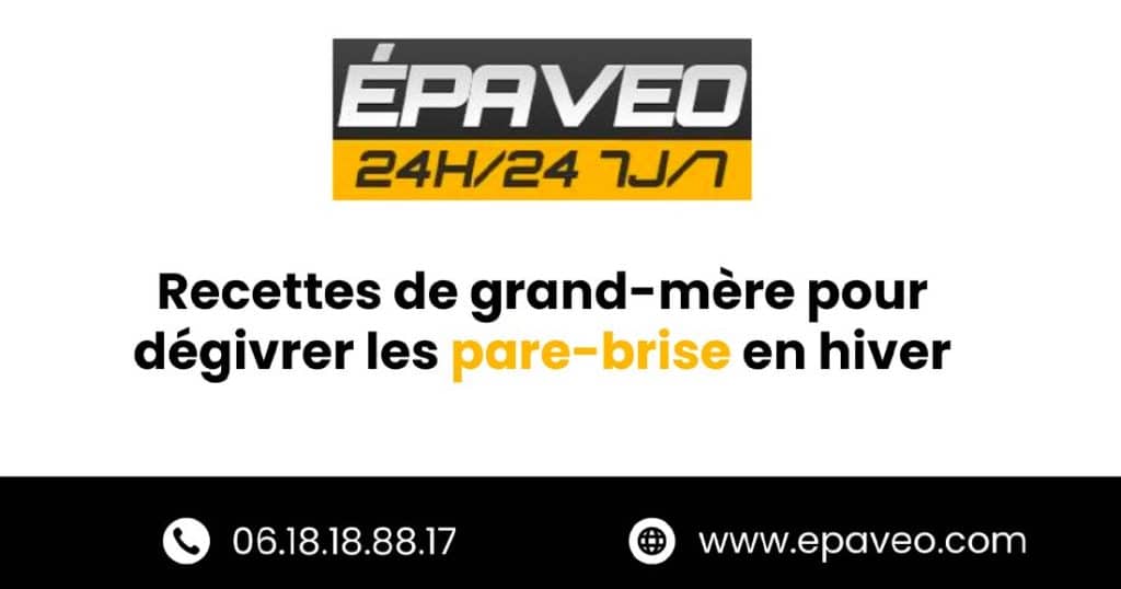 recettes de grand-mère pour dégivrer les pare-brise